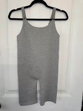 NWT Classic Ribbed Gray Jumpsuit